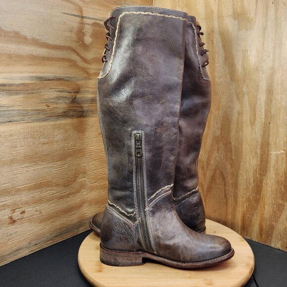 Bed Stu Manchester Tall Soft Leather Boots - Picture 8 of 13